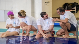 Suyun iyileştirici gücüyle engeller aşılıyor