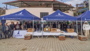 Büyükşehir'den afetzede arıcılara can suyu