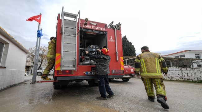 İzmir'in kuzeyinde afetlere yeni kalkan 