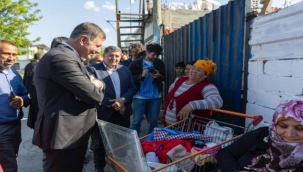 Başkan Tugay Çırpı'da halkla buluştu 