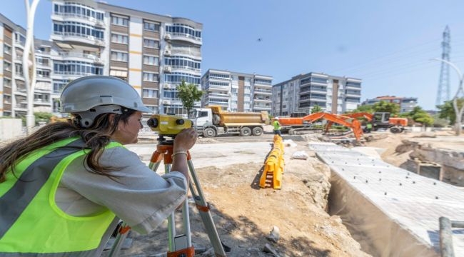 Başkan Tugay: Aliağa'nın altyapı sorununu kalıcı olarak çözüyoruz